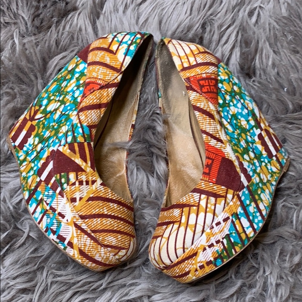 ALDO Colorful BOHO Wedge